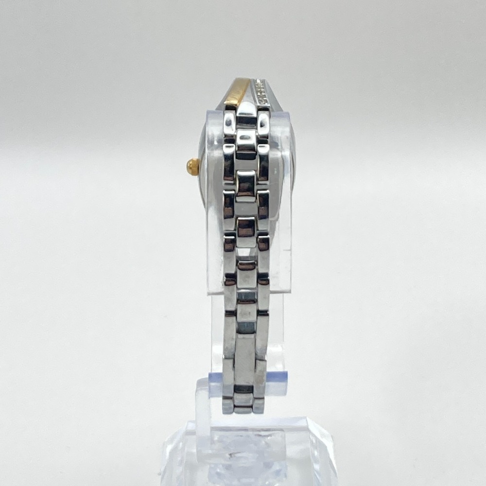 Armitron Now Women's Watch 19mm Gold Silver Two Tone Crystals New Battery 6.75" - Picture 6 of 15